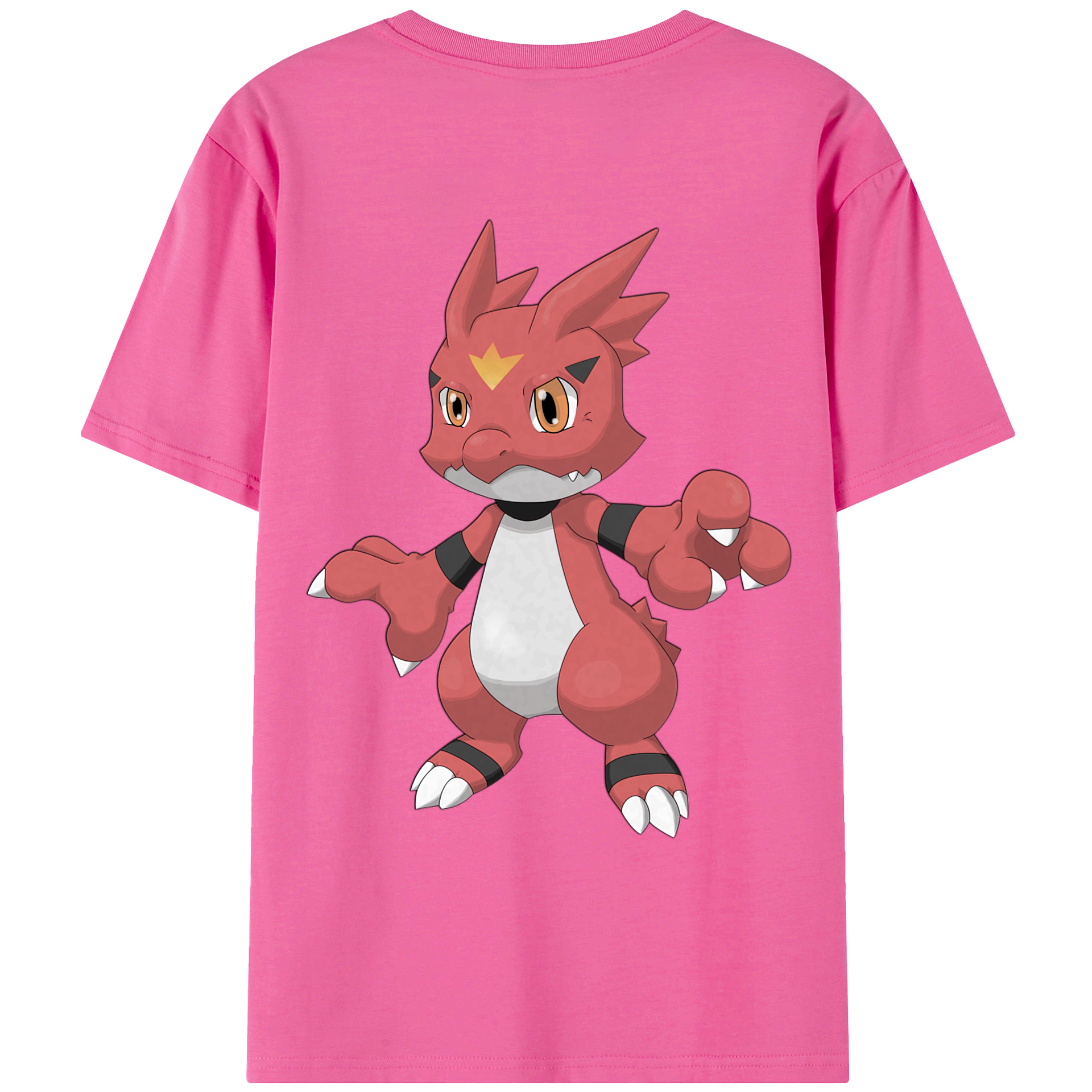 （画像用） Digimon デジタルモンスター/デジモン レディース半袖Tシャツ(バックプリント)